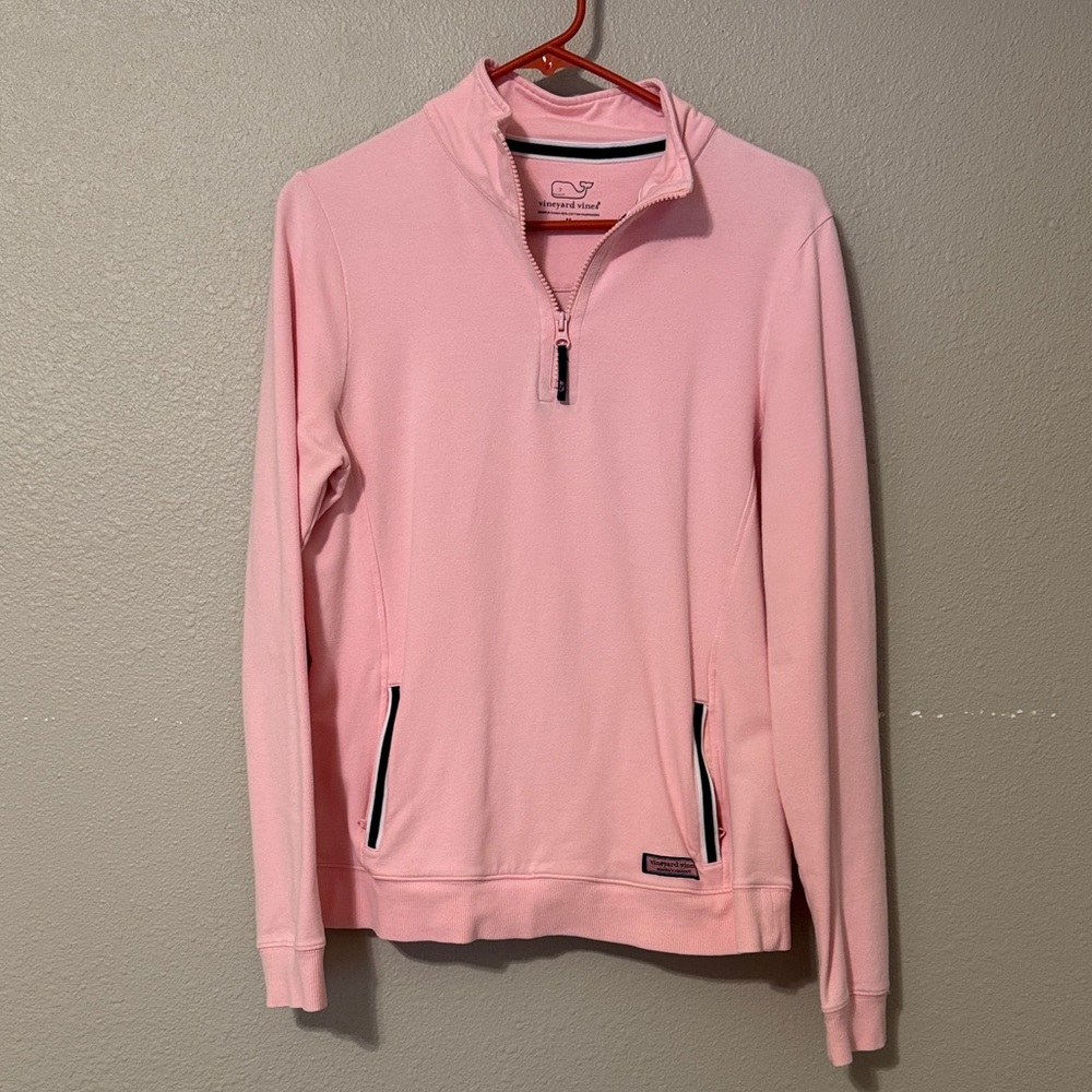 Vineyard Vines Pink Cotton Blend Top